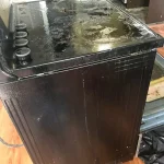 Shine Up (Before) Stove Top Cleaning